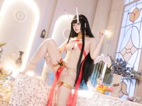 [Cosplay] 屿鱼 碧蓝航线 能代 赤纱浴影 [80P-472MB]