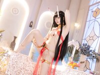 [Cosplay] 屿鱼 碧蓝航线 能代 赤纱浴影 [80P-472MB]