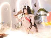 [Cosplay] 屿鱼 碧蓝航线 能代 赤纱浴影 [80P-472MB]