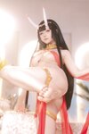 [Cosplay] 屿鱼 碧蓝航线 能代 赤纱浴影 [80P-472MB]