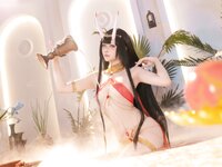 [Cosplay] 屿鱼 碧蓝航线 能代 赤纱浴影 [80P-472MB]