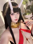 [Cosplay] 屿鱼 碧蓝航线 能代 赤纱浴影 [80P-472MB]