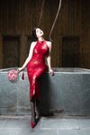 [XR] Yang Chen Chen (杨晨晨Yome) - 秀人网模特 红色旗袍