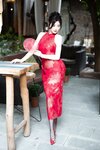 [XR] Yang Chen Chen (杨晨晨Yome) - 秀人网模特 红色旗袍
