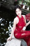 [XR] Yang Chen Chen (杨晨晨Yome) - 秀人网模特 红色旗袍