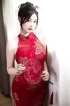 [XR] Yang Chen Chen (杨晨晨Yome) - 秀人网模特 红色旗袍
