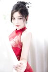[XR] Yang Chen Chen (杨晨晨Yome) - 秀人网模特 红色旗袍
