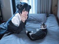 [Cosplay] 清水凪 蔚蓝档案 龙华妃咲 JK [52P-526MB]