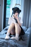 [Cosplay] 清水凪 蔚蓝档案 龙华妃咲 JK [52P-526MB]