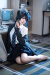 [Cosplay] 清水凪 蔚蓝档案 龙华妃咲 JK [52P-526MB]
