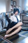 [Cosplay] 清水凪 蔚蓝档案 龙华妃咲 JK [52P-526MB]
