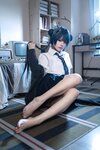 [Cosplay] 清水凪 蔚蓝档案 龙华妃咲 JK [52P-526MB]
