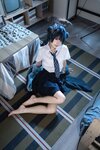 [Cosplay] 清水凪 蔚蓝档案 龙华妃咲 JK [52P-526MB]