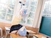 [Cosplay] 纸悦Etsu_ko 少女前线 PA-15 高校心跳物语 [51P-386MB]