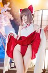 [Cosplay] 屿鱼 兼职巫女 [66P-639MB]