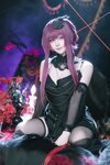 [Cosplay] 屿鱼 崩坏：星穹铁道 卡芙卡 缚月之夜 [60P-425MB]