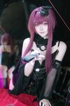 [Cosplay] 屿鱼 崩坏：星穹铁道 卡芙卡 缚月之夜 [60P-425MB]