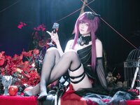 [Cosplay] 屿鱼 崩坏：星穹铁道 卡芙卡 缚月之夜 [60P-425MB]