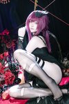 [Cosplay] 屿鱼 崩坏：星穹铁道 卡芙卡 缚月之夜 [60P-425MB]