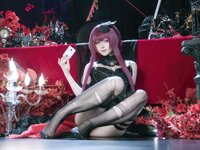 [Cosplay] 屿鱼 崩坏：星穹铁道 卡芙卡 缚月之夜 [60P-425MB]