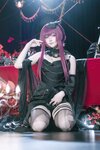 [Cosplay] 屿鱼 崩坏：星穹铁道 卡芙卡 缚月之夜 [60P-425MB]