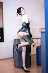 [XR] Yang Chen Chen (杨晨晨Yome) - 秀人网模特 绿色情趣内衣