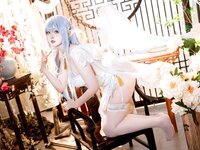 [Cosplay] Natsuko夏夏子 碧蓝航线 阿尔比恩旗袍 [52P-452MB]