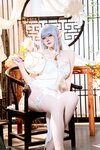 [Cosplay] Natsuko夏夏子 碧蓝航线 阿尔比恩旗袍 [52P-452MB]