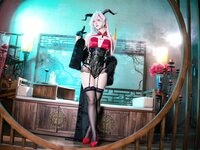 [Cosplay] 屿鱼 碧蓝航线 埃吉尔旗袍 [50P-989MB]