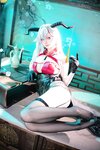 [Cosplay] 屿鱼 碧蓝航线 埃吉尔旗袍 [50P-989MB]