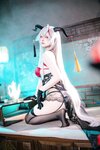 [Cosplay] 屿鱼 碧蓝航线 埃吉尔旗袍 [50P-989MB]