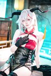 [Cosplay] 屿鱼 碧蓝航线 埃吉尔旗袍 [50P-989MB]