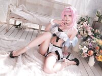 [Cosplay] 水淼Aqua Honkai Imapct3 Elysia Swim [52P-70MB]