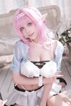 [Cosplay] 水淼Aqua Honkai Imapct3 Elysia Swim [52P-70MB]