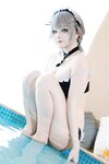 [Cosplay] 屿鱼 曼彻斯特泳装 [50P-337MB]