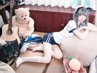 [Cosplay] 九柒喵 体操服白子 [17P-67MB]