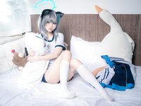 [Cosplay] 九柒喵 体操服白子 [17P-67MB]