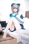 [Cosplay] 九柒喵 体操服白子 [17P-67MB]
