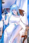 [Cosplay] 屿鱼 胜利女神：妮姬 海伦 礼服 [60P-535MB]