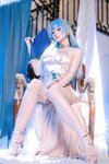 [Cosplay] 屿鱼 胜利女神：妮姬 海伦 礼服 [60P-535MB]