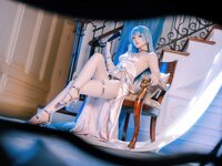 [Cosplay] 屿鱼 胜利女神：妮姬 海伦 礼服 [60P-535MB]