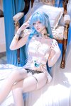 [Cosplay] 屿鱼 胜利女神：妮姬 海伦 礼服 [60P-535MB]