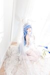 [Cosplay] 瓦斯塔亚小龙虾 碧蓝航线新泽西 花园白雪之仪 [26P-138MB]