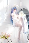 [Cosplay] 瓦斯塔亚小龙虾 碧蓝航线新泽西 花园白雪之仪 [26P-138MB]
