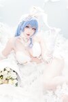 [Cosplay] 瓦斯塔亚小龙虾 碧蓝航线新泽西 花园白雪之仪 [26P-138MB]
