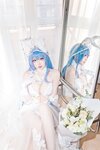 [Cosplay] 瓦斯塔亚小龙虾 碧蓝航线新泽西 花园白雪之仪 [26P-138MB]