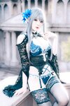 [Cosplay] 霜月shimo 2025年12月订阅 Original Dark Elf [16P-41MB]