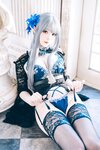 [Cosplay] 霜月shimo 2025年12月订阅 Original Dark Elf [16P-41MB]