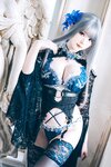 [Cosplay] 霜月shimo 2025年12月订阅 Original Dark Elf [16P-41MB]