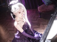 [Cosplay] 矢量鱼 空崎日奈连衣裙蔚蓝档案 [34P-259MB]